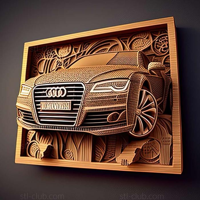 3D мадэль Audi S8 (STL)